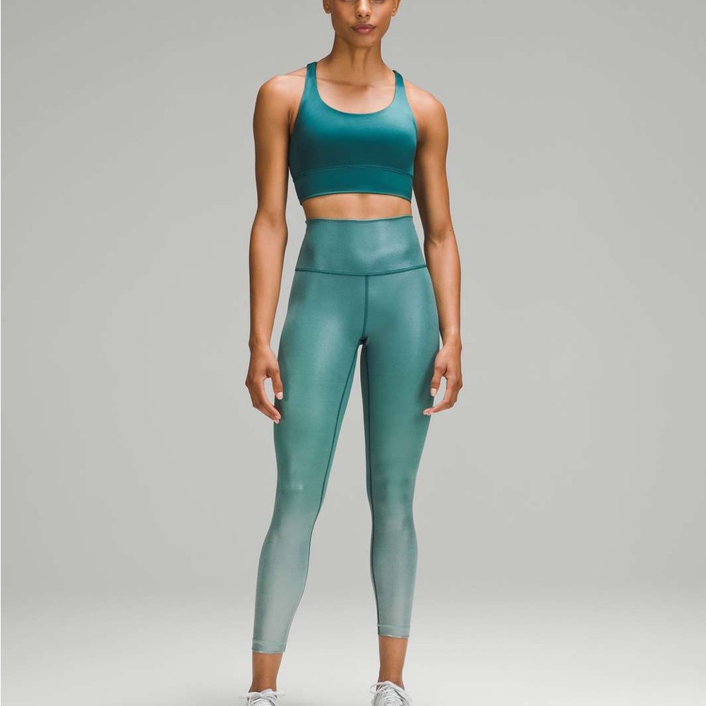 NWT Lululemon Wunder Train HR Tight 25” Foil
